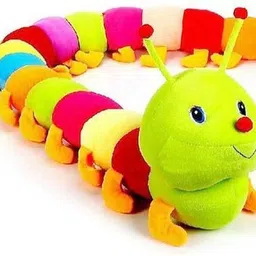 yuvaan Caterpillar Soft Toy for Kids | Plush Toy Stuffed Animal for Play & Cuddles- 80 cm image 3