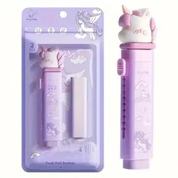 peculiar Pop Up Unicorn Cute Mini Different Character Pencil Eraser Gift for Children's Non-Toxic Eraser-picture-28