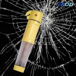 skog Multi-Functional Auto Car Emergency, LED Flashlight, Life Saving Speciality Car Safety Hammer image 2