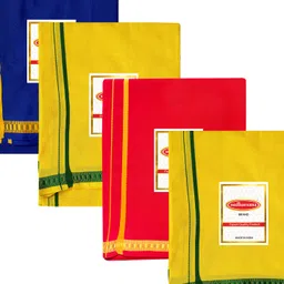 sudharsana Solid Men Dhoti image 2