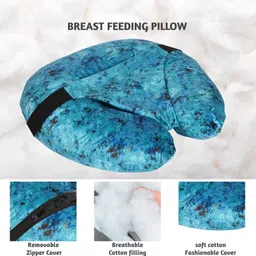 boffle Baby Nursing feeding pillow for new born 0 - 24 Months Breastfeeding Pillow image 3