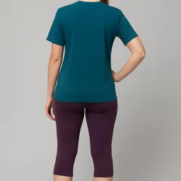 hirrux Striped Women Swim-dress Green Swimsuit image 2