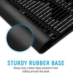 JRS TRADERS Laptop,Computer,Desk table Mat Mousepad Software Shortcuts Mouse Keyboard Mat Non Slip Base Mousepad image 4
