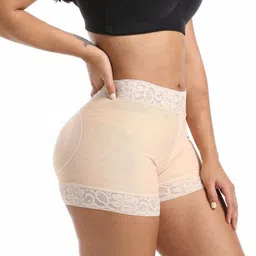 caredone Self Design Women Beige Sports Shorts, Casual Shorts, Regular Shorts, Basic Shorts image 2
