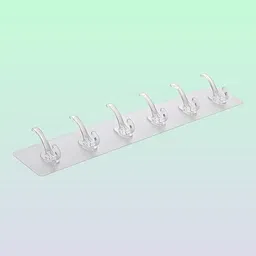 Self Adhesive pack of 6 Adhesive Hook - Universal Hook 12-image-72