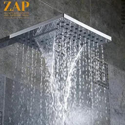 zap Felix Premium SS304 (WATERFALL Shower 6 inch) (WITHOUT SHOWER ARM) Shower Head Fixed Mount image 1