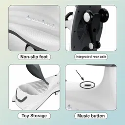 joyride Lil Rider Wiggle Car awesome twister |LED and MUSIC Rideons & Wagons Non Battery Operated Ride On image 3