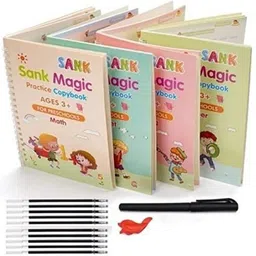 ukrainez Magic Practice Copybook Child kids Learning book Writing Tool-picture-16