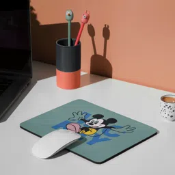 Zipcartz Mickey Mouse Design Mouse Pad for Students,Office/Home, Non Slip Base Mousepad image 4
