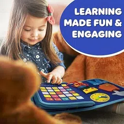 sovexa Portable Busy Board for Kids | Montessori Travel Toy for Learning-picture-34