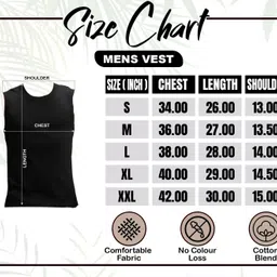 fastcolors Pack of 3 Men Vest image 5