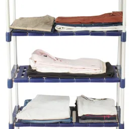 Novatic Stackable and Foldable Wardrobe, Foldable Shirt Storage Closet Storage Organizer PP Collapsible Wardrobe-picture-21