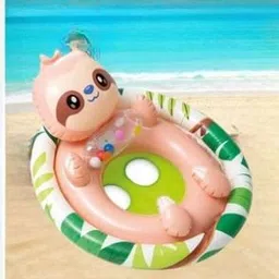 tiny tales Inflatable See Me Sit Pool Ride(IND*74893), Multi Color Inflatable Swimming Safety Tube-picture-24
