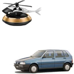 autogarh Golden Car Aroma Diffuser Air Freshener Perfume Solar for Fiat Uno Air Purifier-picture-26