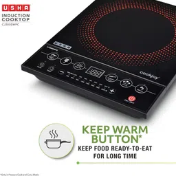 usha 2000 W Induction Cooktop Push Button image 2