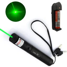 FLYING COLLECTION Rechargeable Green Laser Pointer, 2000 Metres Laser Pointer with Disco Rotator-picture-31