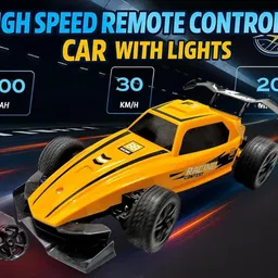 papaspace F1 RC Car 1:16 Scale High Speed Rechargeable Remote Car Toy for Kids image 3