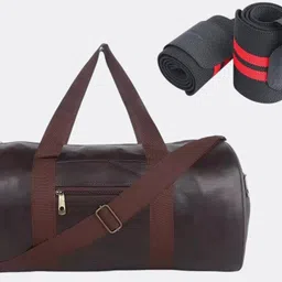 rainox 23 L Gym Duffel Bag - Combo Of Gym Duffel Bag and Wristband, Shoulder Gym Bag, Sports and Travel Bag - Red image 1
