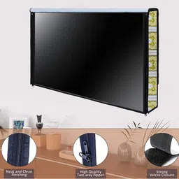 Vocal Store 32 Inch dust proof and water proof TV cover, led cover monitor PVC for 32 inch Computer Monitor, TV, LCD, LED - DUJ42LED32Inch image 5