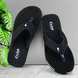 evok Mens Comfortable Trending And Stylish Multicolor Embozing Flipflop (Pack Of 2) Men Slippers image 3