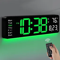 calldrishe Digital 15 cm X 24 cm Wall Clock-picture-23