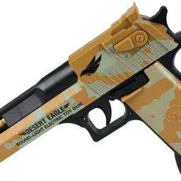 dherik tradworld Desert Eagle Police Toy Gun Pistol With Light And Sound Police Army Guns & Darts-picture-41