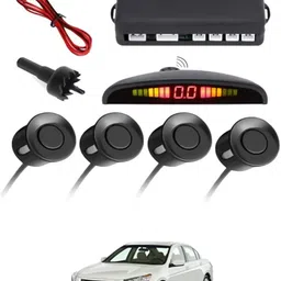 zplus Universal 4 Black Reverse Parking Sensor With LED Display For Cars-05 Safety of Passengers/Car One Alarm Kit-1941 Parking Sensor-picture-36