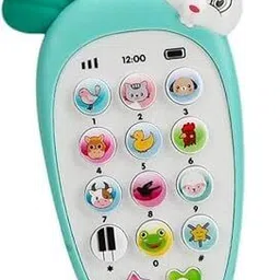budetto Cute Carrot Shaped Musical Cell Phone Toy for Kids Pretend Play Mobile-picture-12