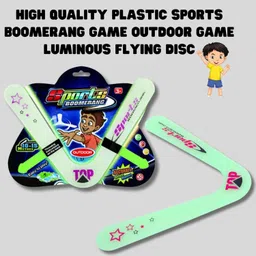 time 2 toys v shape Lightning Boomerang rightHanded Non returning Boomerang Kids Outdoor Toy image 4