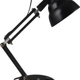 micasa Table / Desk lamp with Adjustable arm for Office and Home Decor Color Black Study Lamp image 4