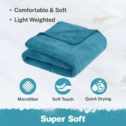 fezora Microfiber 400 GSM Bath, Beach, Sport Towel image 5