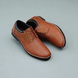 kriton Classic Formal Shoes for Men | Smart & Sophisticated Look Lace Up For Men image 4