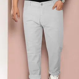 just black Men Regular Mid Rise Grey Jeans-picture-13