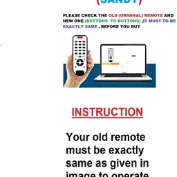 SANDYYHUB Remote Compatible with Boat HomeTheater System Aavante Sound Bar 3200 Boat Home Theatre Remote Controller image 3