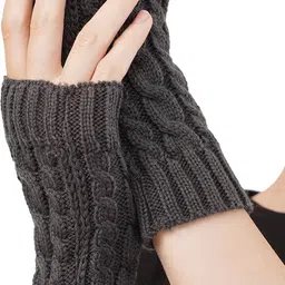 clapkids Solid Winter Women Gloves image 2