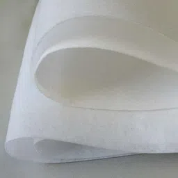 fashion club Interfacing Canvas Paper for Stitching, Paper Interfacing Fusible Bukram for Neck, Sleaves Design, Crafting etc., 1 x 3 Meters, White Water Soluble Batting image 4