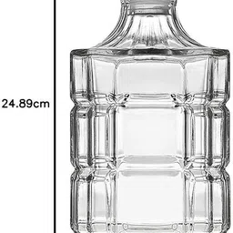 casabelle Whiskey Decanter for Scotch Liquor Bourbon or Wine - 750ml (Glass) DRINKING Decanter image 2
