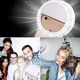 CANDYVILLA New Arrival Video Mini Selfie Ring Light for Photography, Video Shooting, Streaming Ring Flash image 5
