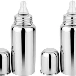STAINLESS STEEL BABY FEEDING MILK BOTTLE, BABY BOTTLE BORN (pack of 2)_n20 - 300 ml-image-65