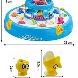 fashion passion india Fish Catching Game with 26 Pcs of Fish, Party & Fun Board Game image 4