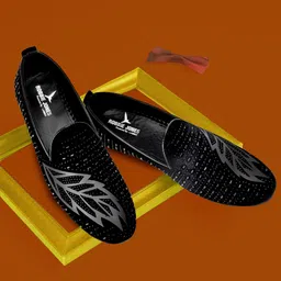 robbie jones Embroider party Wedding Ethnic Shoes For Men Jutis For Men image 2