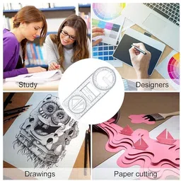 jiyancreation Woodworking Style A | 1 Multifunctional Geometric Ruler. Ruler image 3