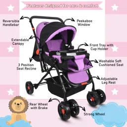 vyana sales baby pram Stroller,easy fold ,for new born baby kids,0-3 years. Pram image 2