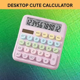 frony Desktop Calculator, 12-Digit Large LCD and Large Buttons for Office, Homes A175 Basic Calculator-picture-22