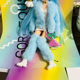 yunicron max Snow Doll with her puppy - Colour may vary image 3