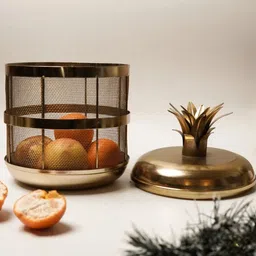 homedynasty VEGETABLE BASKET Iron Fruit & Vegetable Basket image 2