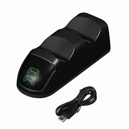 gamenophobia PS4 Controller Charger,Dual USB PS4 Controller Charging Station PlayStation Gaming Adapter-picture-19