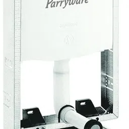 parryware Half Frame Concealed Cistern With Push Plate Dual Flush Tank 010 Dual Flush Tank image 1