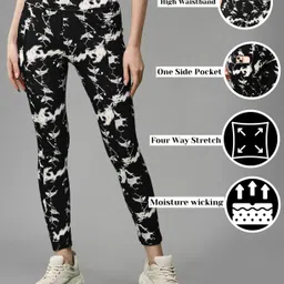 kashikey creation Graphic Print Women Black Tights-picture-15