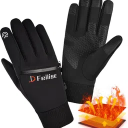 zorbes Touch Screen Winter Cycling Gloves Non Slip Waterproof Thermal Sports Cycling Gloves-picture-28